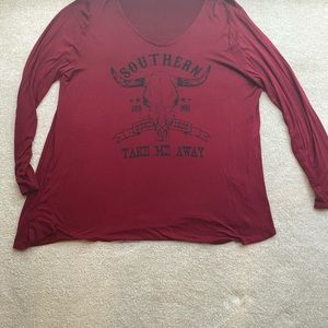 Women’s long sleeve top